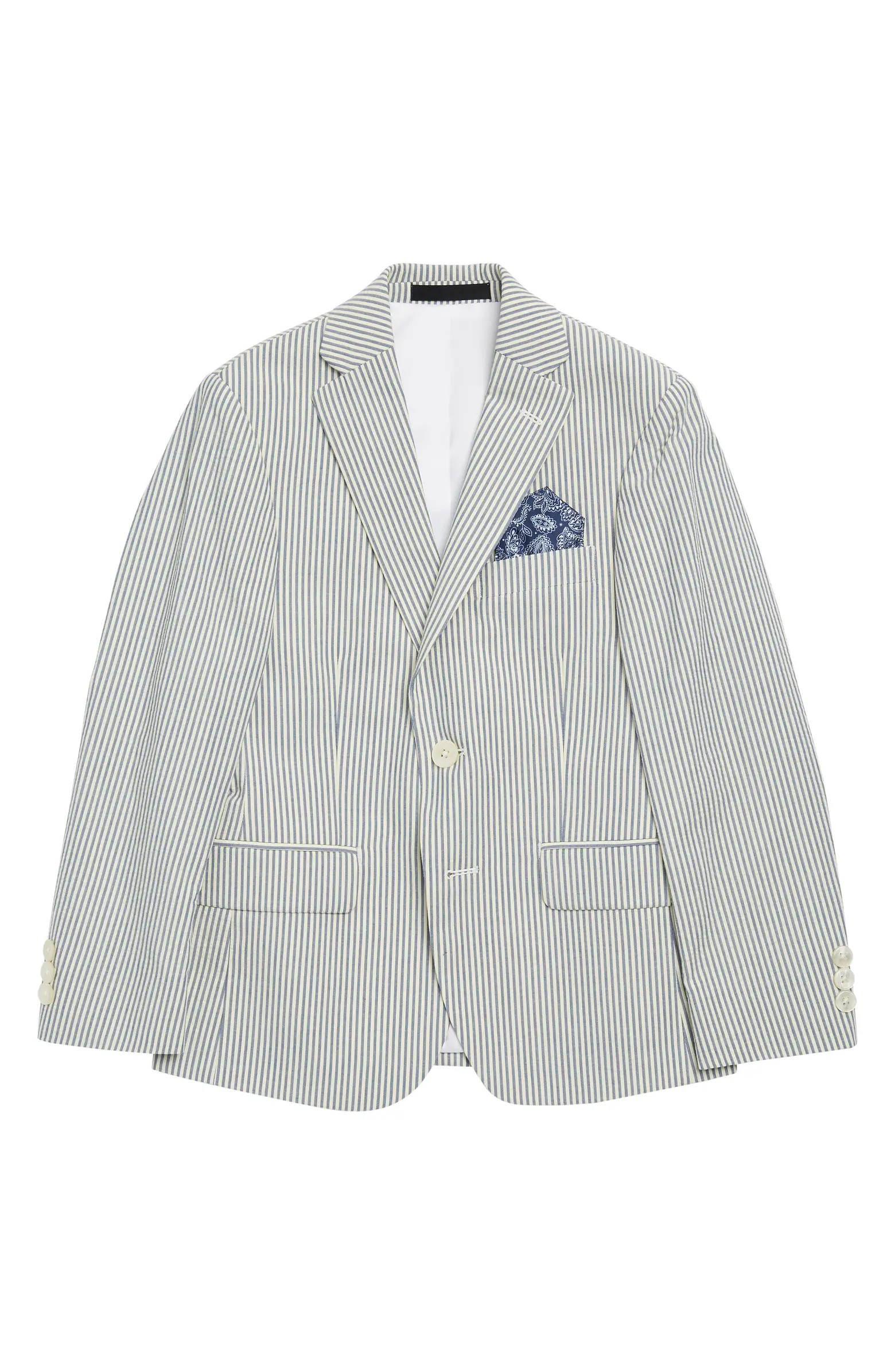 Ralph Lauren Kids' Stripe Cotton Blazer | Nordstromrack | Nordstrom Rack