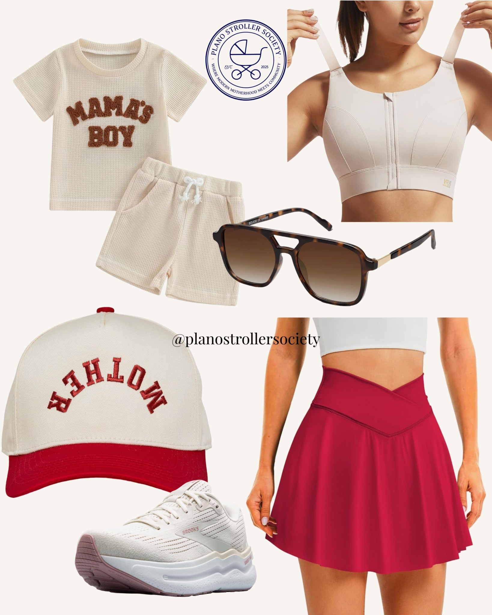 The best high waisted, longer length tennis skirt on Amazon right now  🎾🏓👟 

#LTKActive #LTKMidsize #LTKBaby