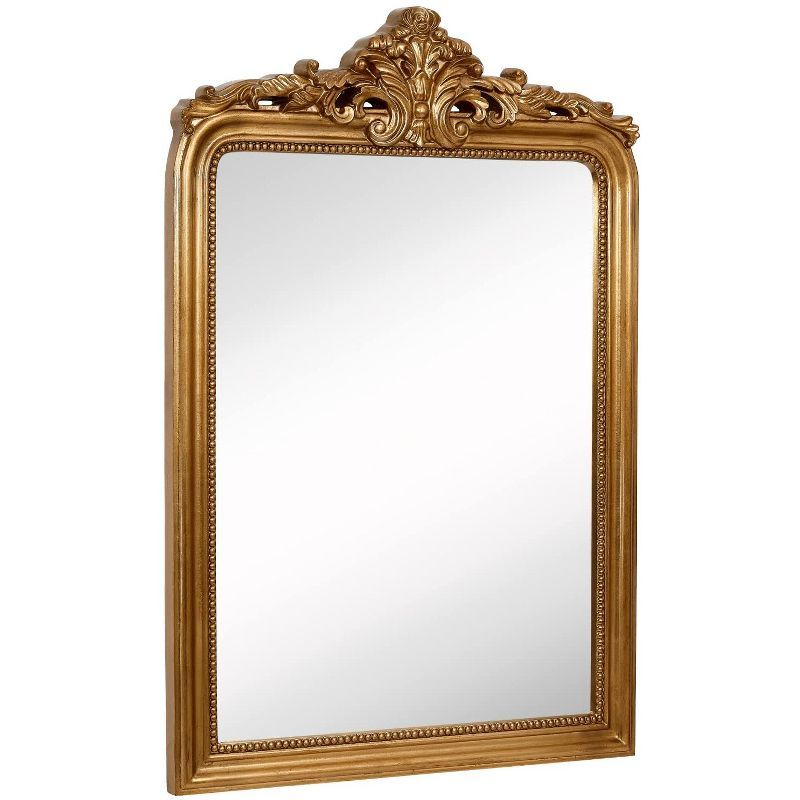 Hamilton Hills 28" x 42" Gold Antique Arched Mirror | Target