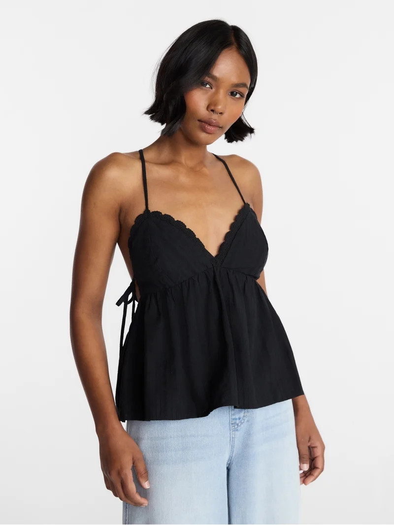 No Boundaries Triangle Cami, Women's XXS - XXL | Walmart (US)