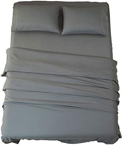 SONORO KATE Bed Sheet Set Super Soft Microfiber 1800 Thread Count Luxury Egyptian Sheets 18-Inch ... | Amazon (US)