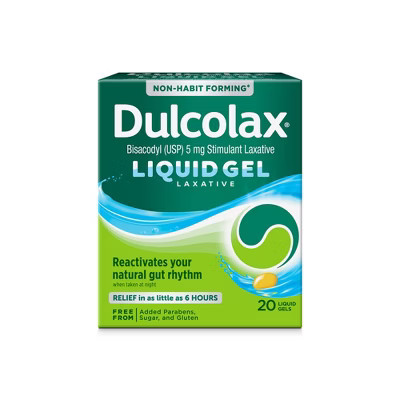 Dulcolax Laxative Stool Softener Softgels - 20ct | Target