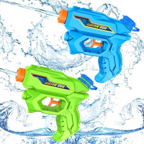 Water Guns for Kids, Squirt Guns Mini Water Pistol Small Water Blaster Toys for Boys Girls Toddlers, Summer Toys for Outdoor Swimming Pool Beach Water Gun | Amazon (US)