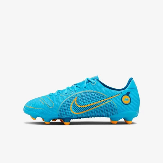 Chuteira Nike JR Vapor 14 Academy Infantil - Azul | Netshoes (BR)