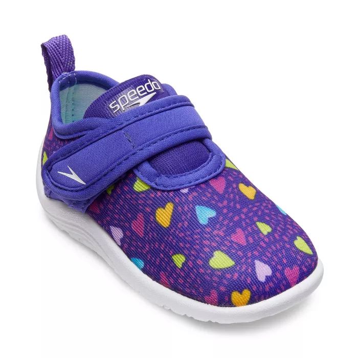 Speedo Toddler Girls' Shore Explore Water Shoes - Hearts | Target