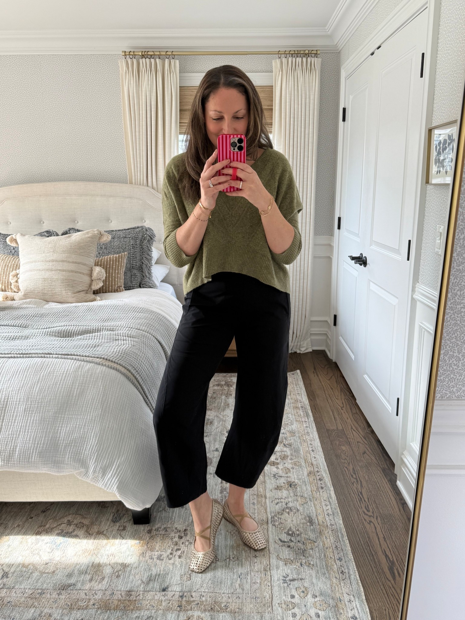 My favorite work pants from @Ruti are the best! So lightweight and comfortable, he perfect slim barrel leg. Size down one size — they are perfect!!

#LTKSeasonal #LTKWorkwear #LTKootd