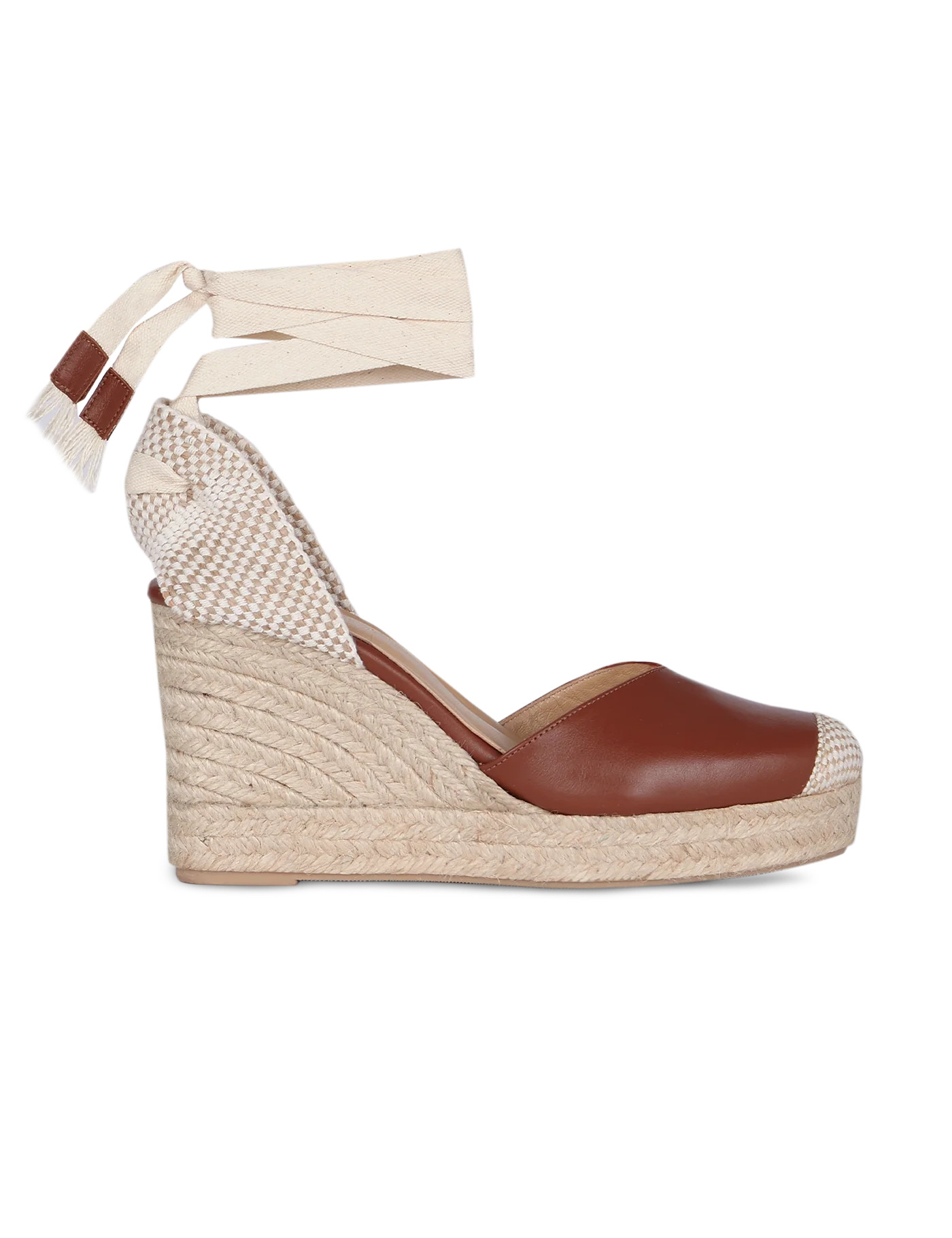 Alpargata Bianca Chocolate 9 cm by PARIS/64 | PARIS/64