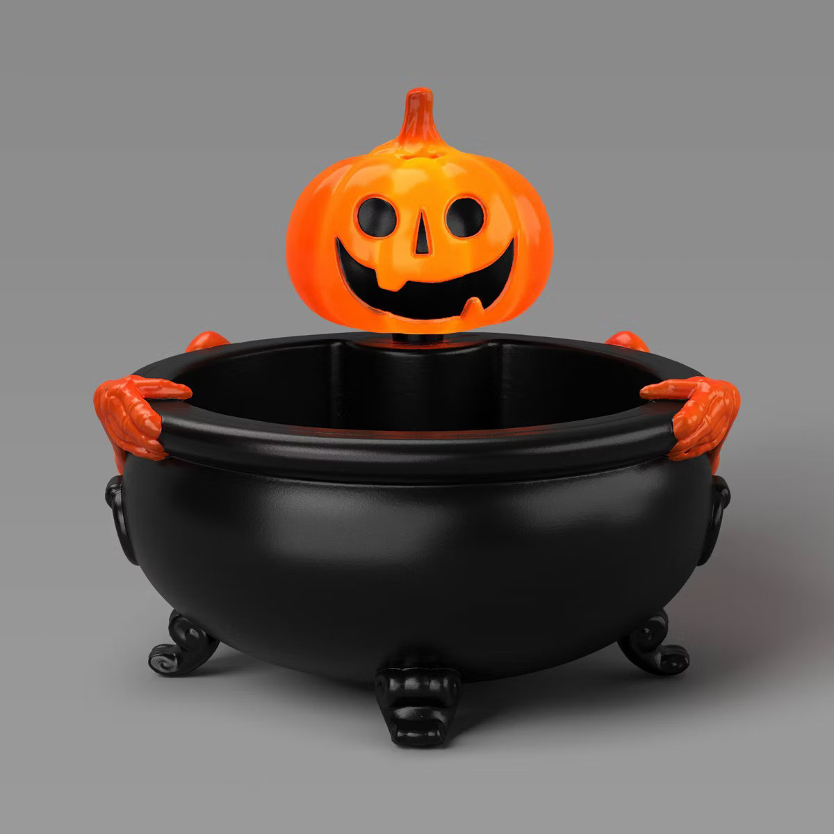 10" Light and Sound Jack Skeleton Candy Bowl Halloween Decorative Prop Black - Hyde and EEK! Bout... | Target