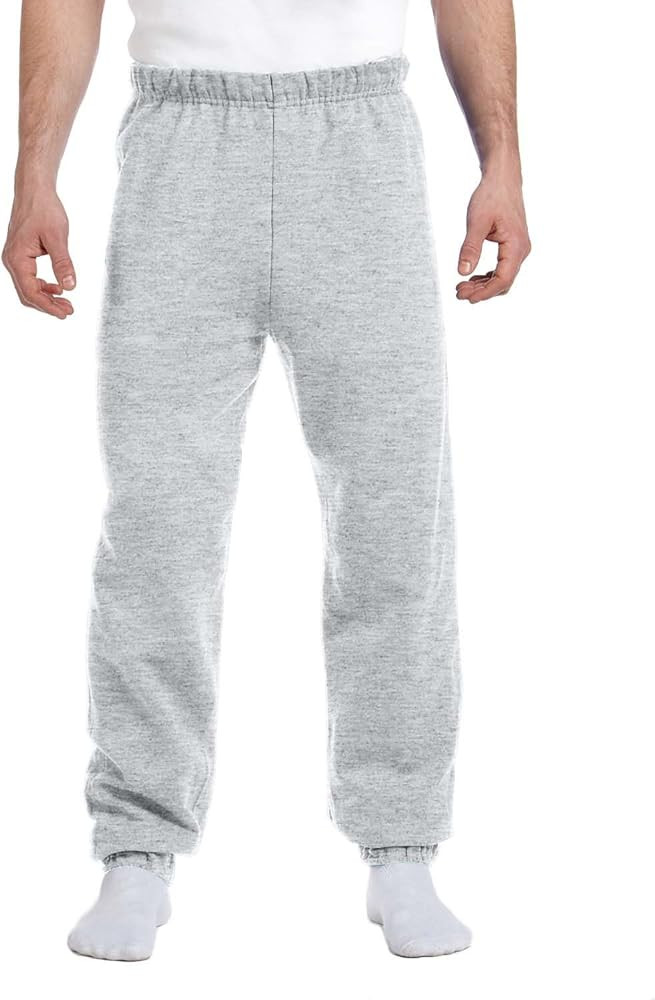 Jerzees 8 oz. 50/50 NuBlend Fleece Sweatpants | Amazon (US)