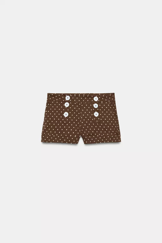 MINI DOT SHORTS | Zara UK