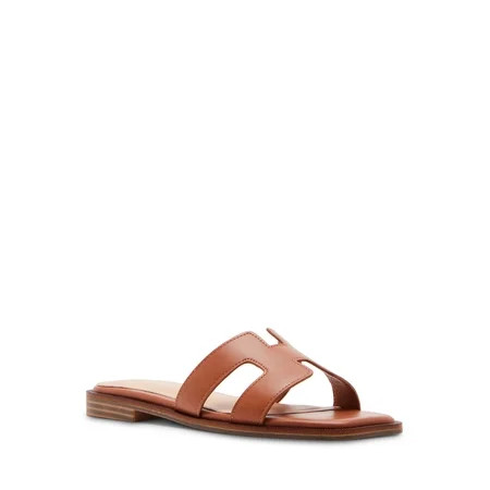 Madden Girl Women s Hailey Flat Slide Sandal | Walmart (US)