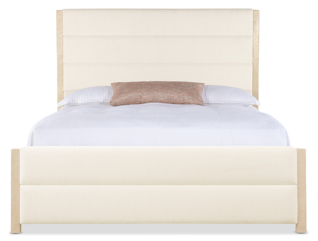 Westwood Queen Upholstered Bed In Beige | 1stopbedrooms