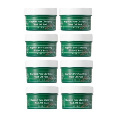 Shop AXIS-Y - Mugwort Pore Clarifying Wash Off Pack - 100ml (8ea) Set  | STYLEVANA | Stylevana