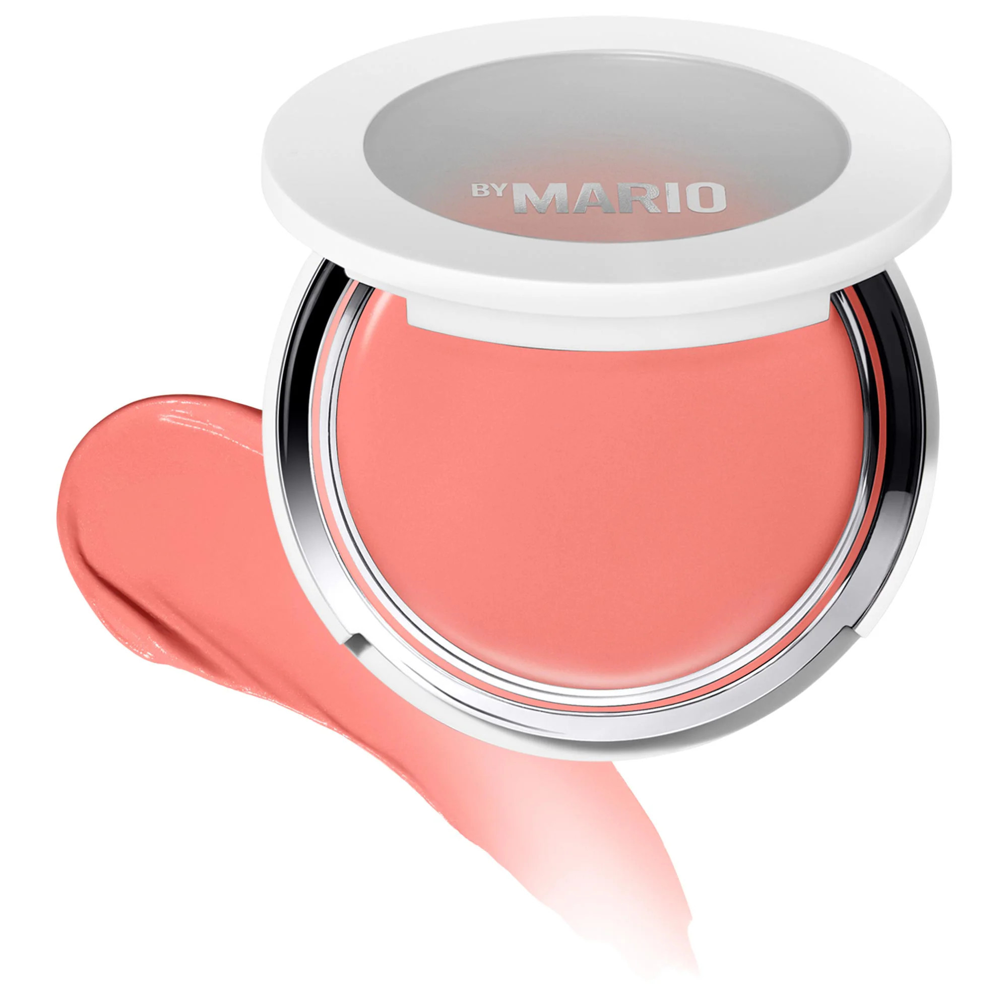 MAKEUP BY MARIO Soft Pop Plumping Cream Blush Veil Just Peachy .17 oz / 5 g | Sephora (US)