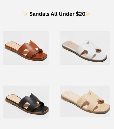 Target Finds, Sandals, Brown Sandals, White Sandals, Black Sandals, Beige Sandals, Summer Shoes, Flats 

Deal Lasts until 4/13/24

#LTKshoecrush #LTKsalealert #LTKxTarget