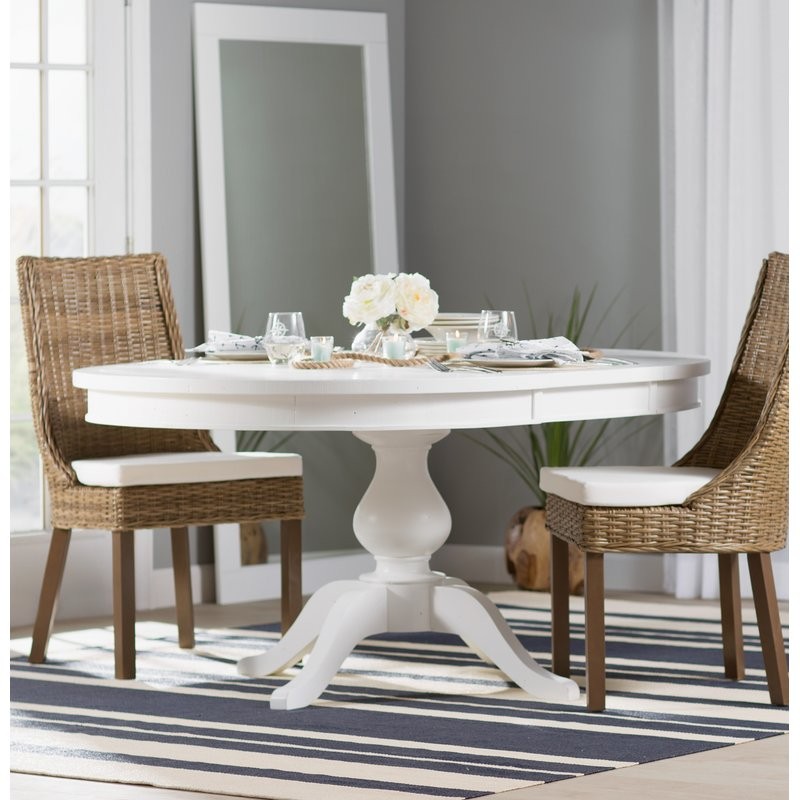 Zeinab Extendable Solid Wood Dining Table | Wayfair North America