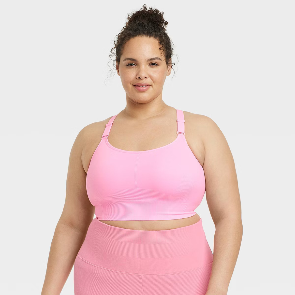Women's Seamless Medium Support Cami Sports Bra - All In Motion™ | Target