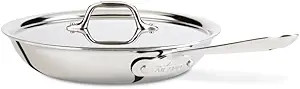 All-Clad D3 3-Ply Stainless Steel Fry Pan 10 Inch Induction Oven Broiler Safe 600F Pots and Pans,... | Amazon (US)