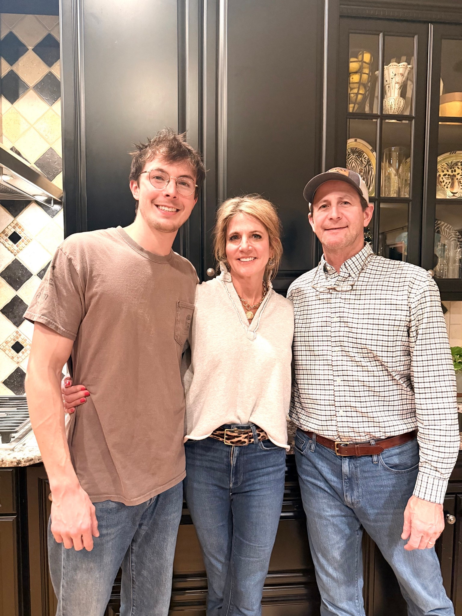 No Christmas card this year. Just an impromptu picture of the three of us in the kitchen 😆. Not a great picture of any of us, but it’s real and authentic 😊

#LTKdayinmylife #LTKOver40