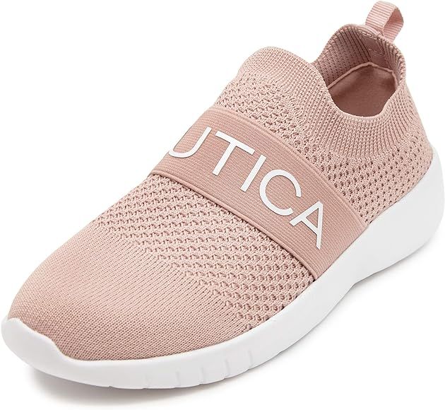 Nautica Women Fashion Slip-On Sneaker Jogger Comfort Running Shoes | Amazon (US)