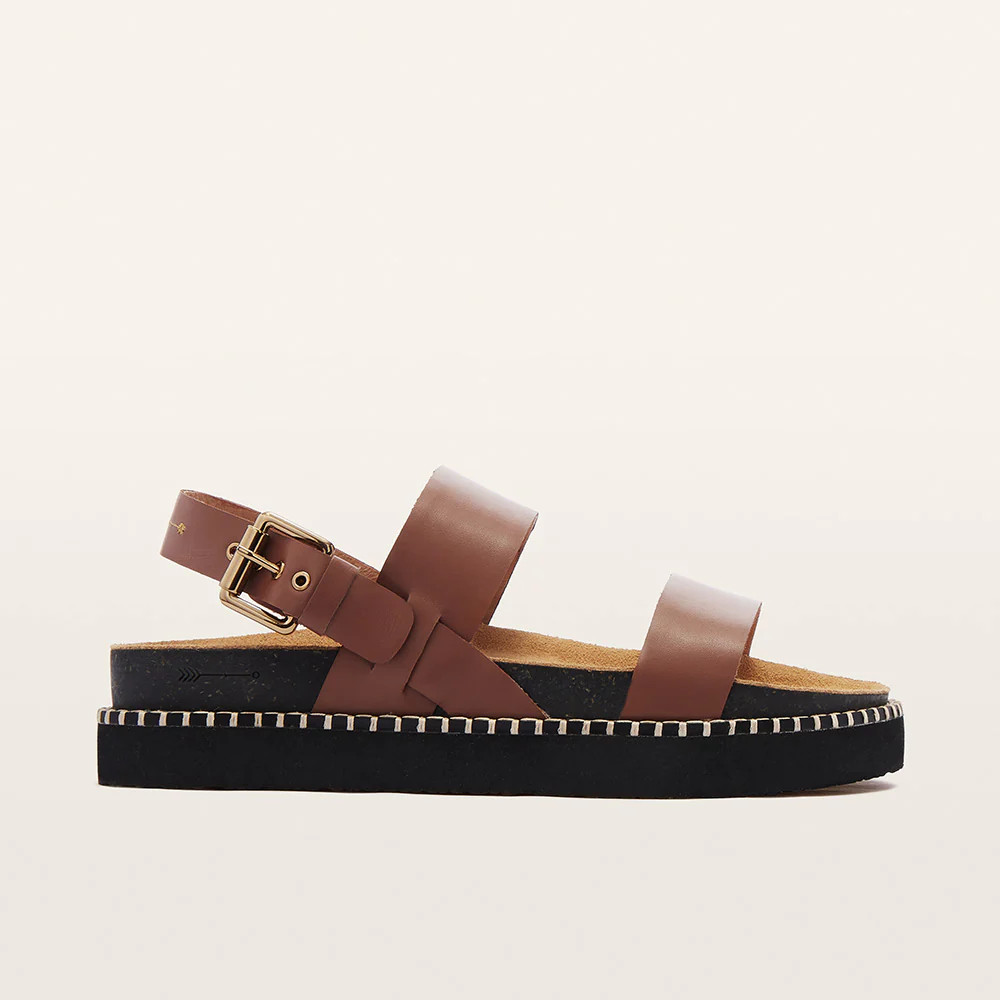 Hunter Rich Tan Sandals | FRANKIE4 | FRANKIE4