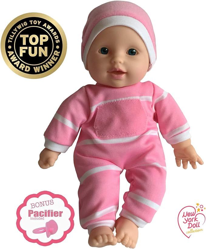 11 inch Soft Body Doll in Gift Box - Award Winner & Toy 11" Baby Doll (Caucasian) | Amazon (US)