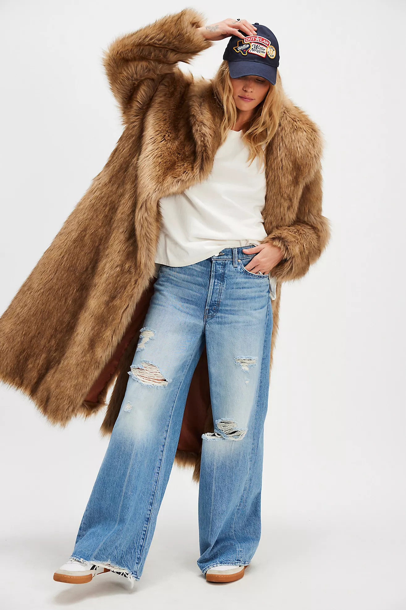 MOTHER The Ditcher Roller Sneak Jeans | Free People (Global - UK&FR Excluded)