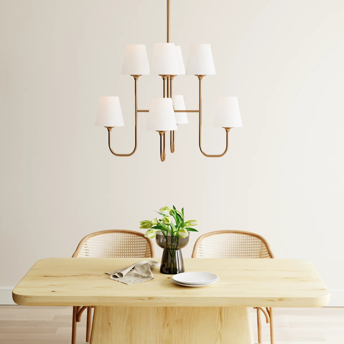 Lane 8 - Light Dimmable Tiered Chandelier | Wayfair North America