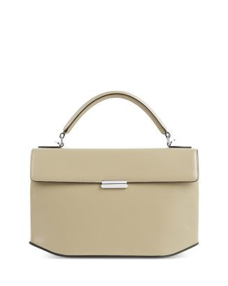 Beige Leather Box Bag | Bloomingdale's (US)