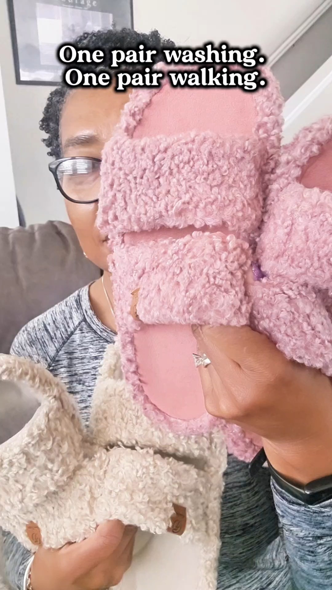Why I Keep TWO Pairs of These Cozy Washable Slippers

#LTKselfcare #LTKHome