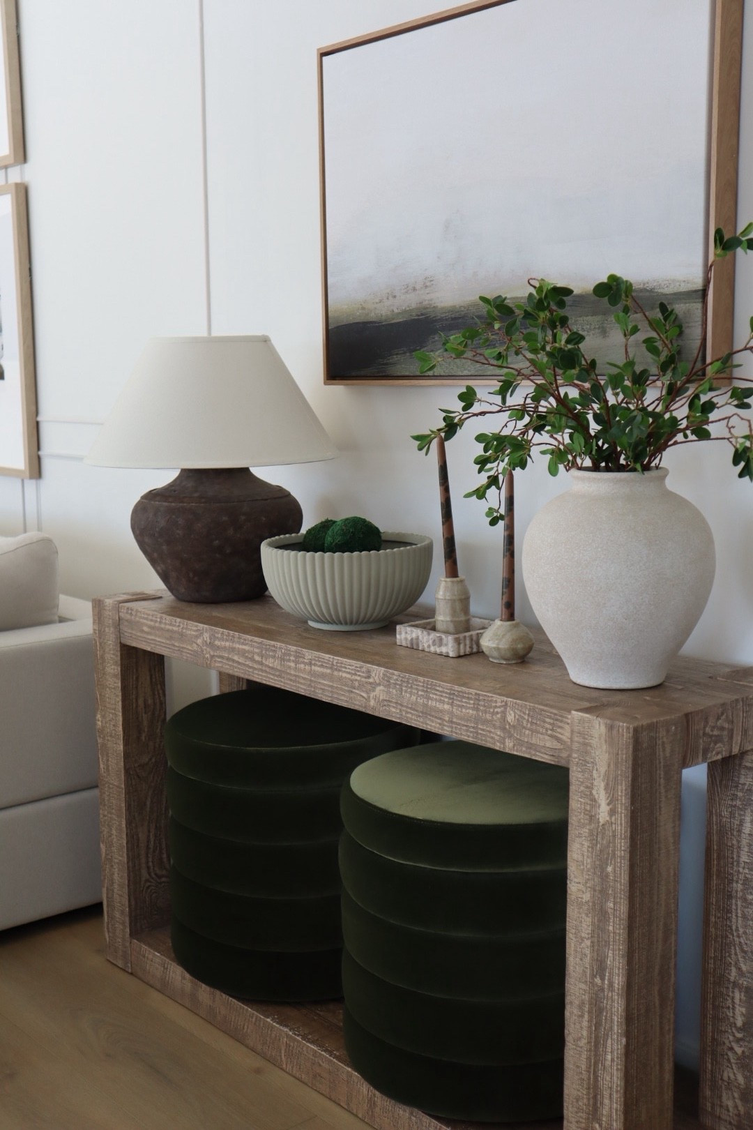 Living room console table decor 

#LTKHome #LTKSaleAlert