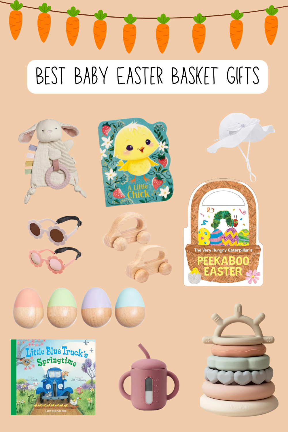 Looking for a minimalist Easter basket for your little one? These baby easter basket, food free, crunchy mom approved no junk boho vibe easter gifts focus on natural textures, gentle materials, and thoughtful baby essentials. From wooden toys to organic baby accessories, each pick helps create a calm and cozy Easter basket. Parents who prefer simple, intentional gifts will love these baby easter basket, food free, crunchy mom approved no junk boho vibe easter gifts for celebrating baby’s first spring holiday. #CrunchyMom 

 #LTKSpringSale #LTKmomlife #LTKBaby