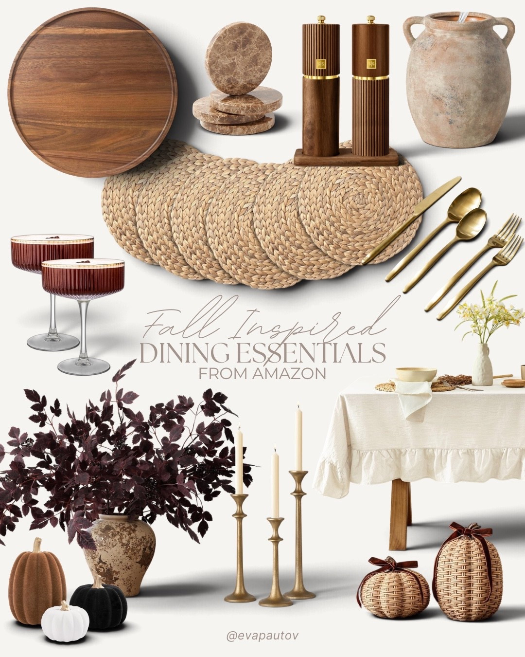 Amazon dining room essentials that instantly make your space feel more put together 🤎✨ perfect for hosting, everyday meals, and giving your dining room a little refresh!

#LTKSaleAlert #LTKHome #LTKSeasonal