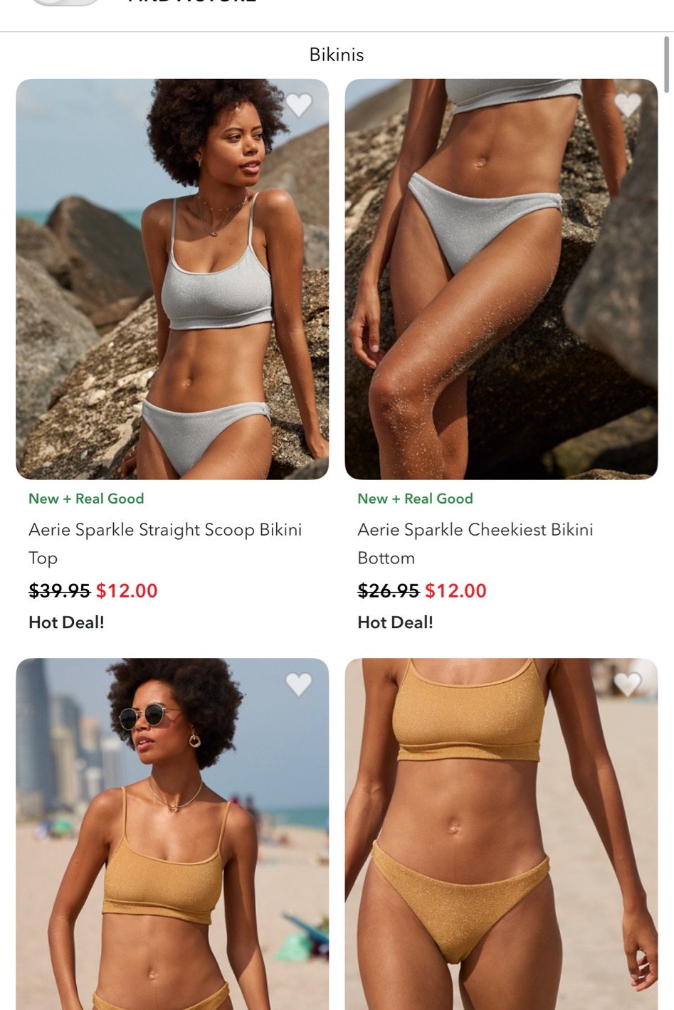 Aerie swim sale!  10–12$ for tops and bottoms and 20-24$ for one piece swim! Run!🏃🏽‍♀️🏃🏽‍♀️ #aerie #swim #ae #midsizeswim 

#LTKStyleTip #LTKMidsize #LTKSaleAlert