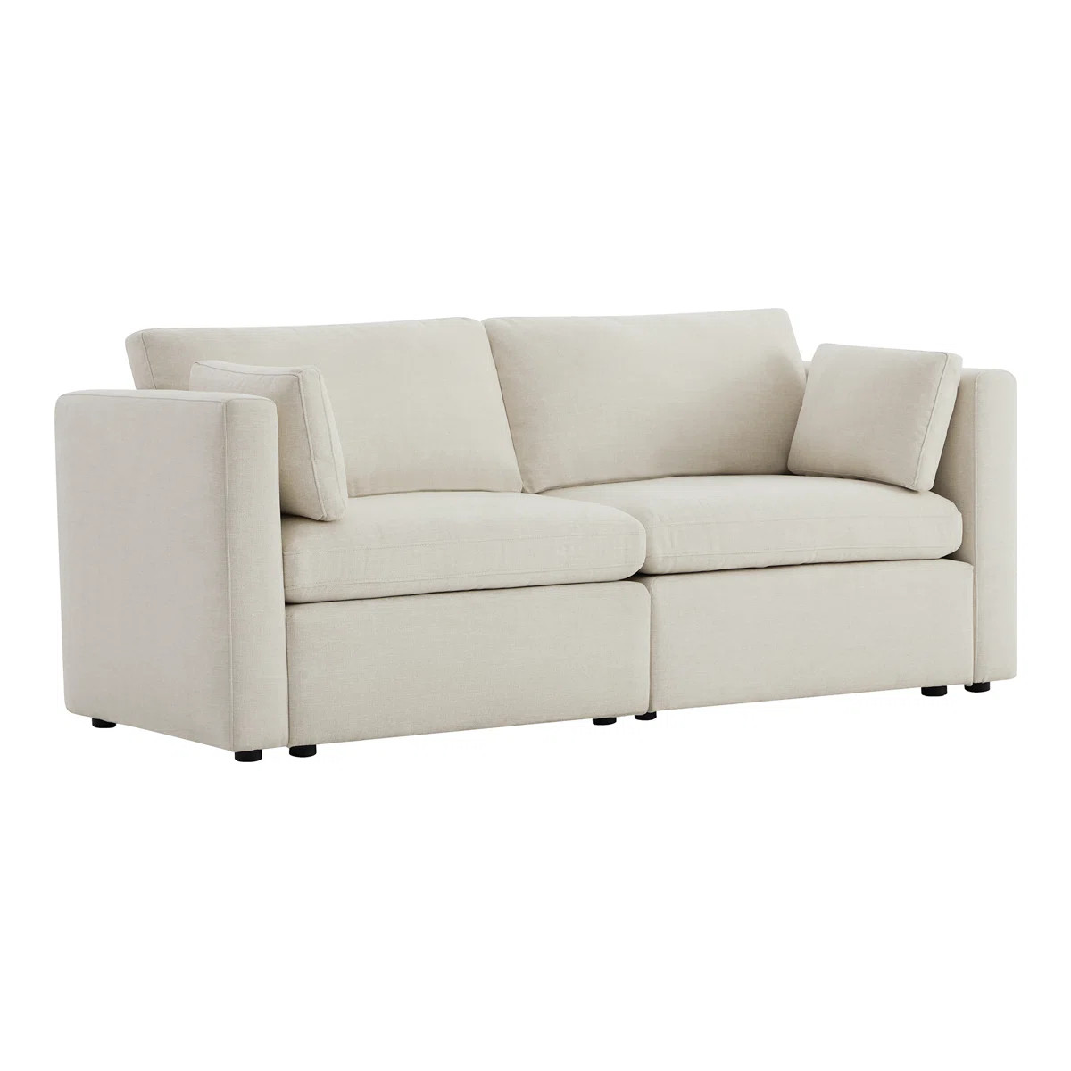 Winfree 2- Piece 78.8" Upholstered Modular Sofa | Wayfair North America