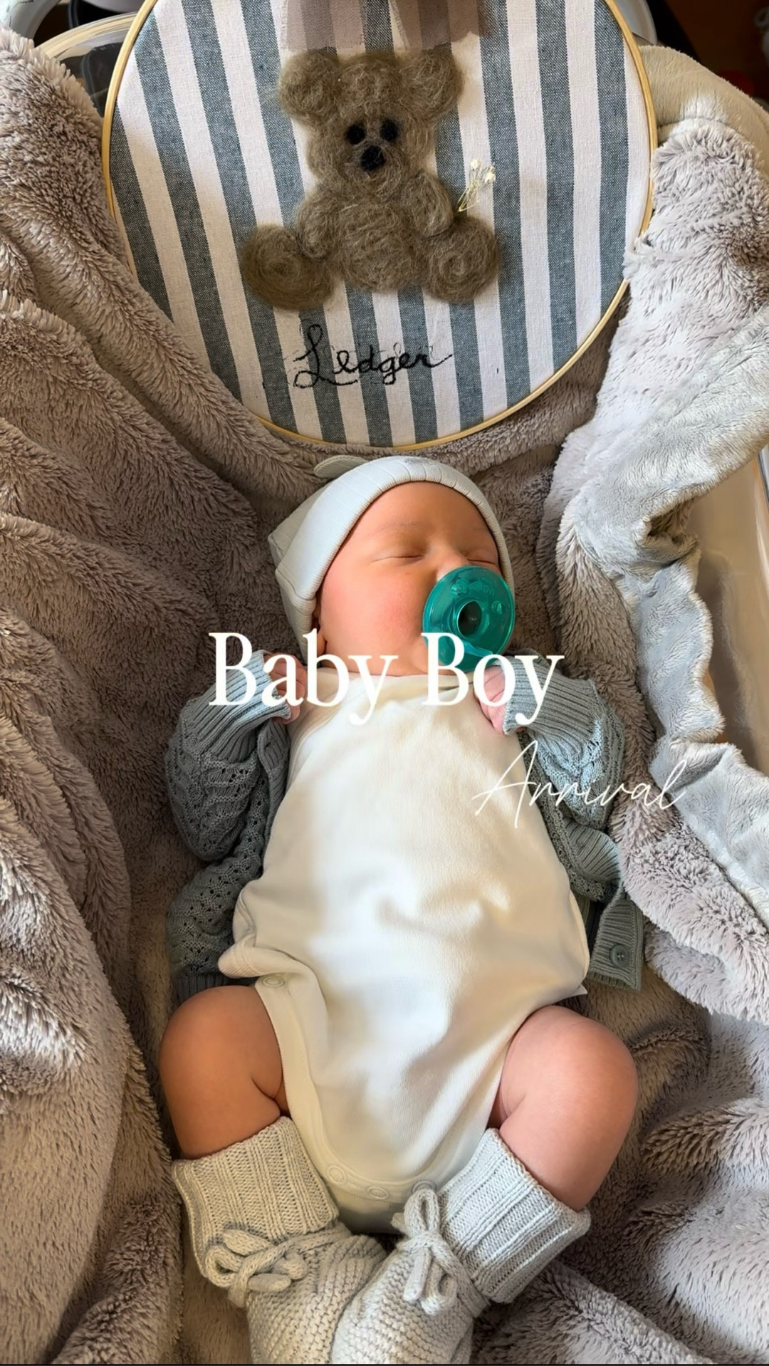 Welcome to the world Ledger! Our baby boy made his arrival on July 16th, 2025!

His newborn arrival outfit is linked down below!

#LTKBaby #LTKBump #LTKKids