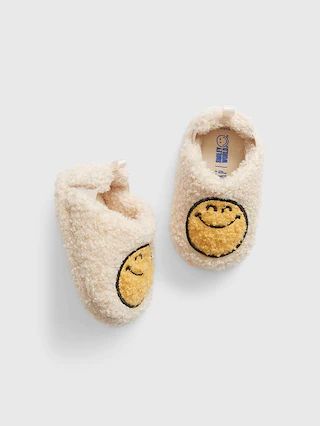 Gap × Smiley® Baby Sherpa Slippers | Gap (US)