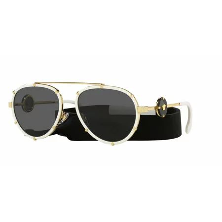 Versace 2232 Sunglasses 147187 White | Walmart (US)