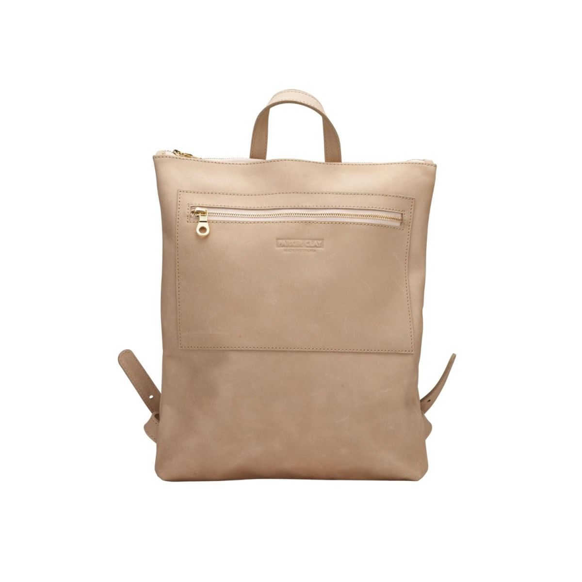 Miramar Leather Backpack In Sand | Wolf & Badger (US)