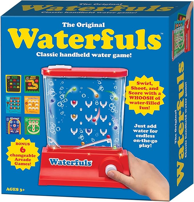 Playmonster Original Waterfuls Classic Handheld Water Games – Kids Games, Retro Travel Games, F... | Amazon (US)