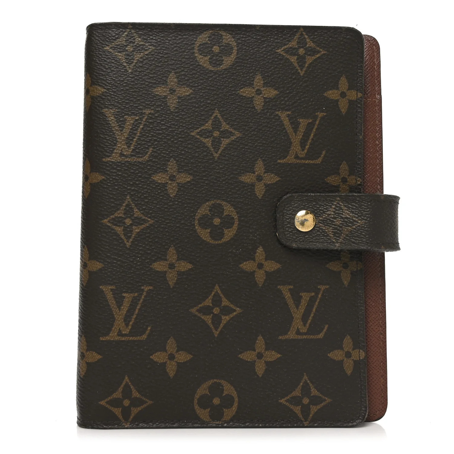 Monogram Medium Ring Agenda Cover | FASHIONPHILE (US)