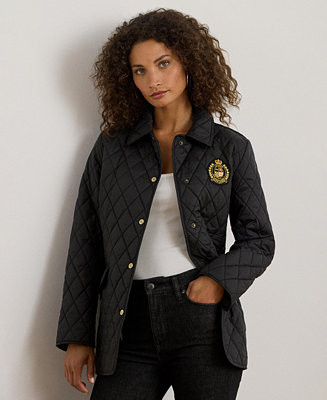 Lauren Ralph Lauren Women's Quilted Crest Jacket - Macy's | Macy's