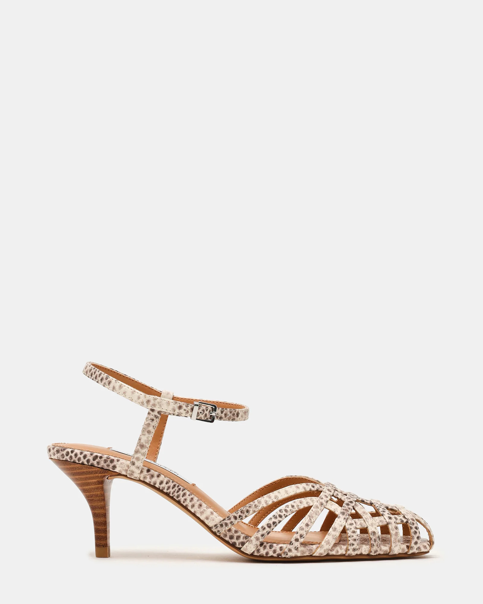 Steve Madden Women's Edin Fisherman Heels - Snake - Size 6 - Synthetic | Steve Madden (US)