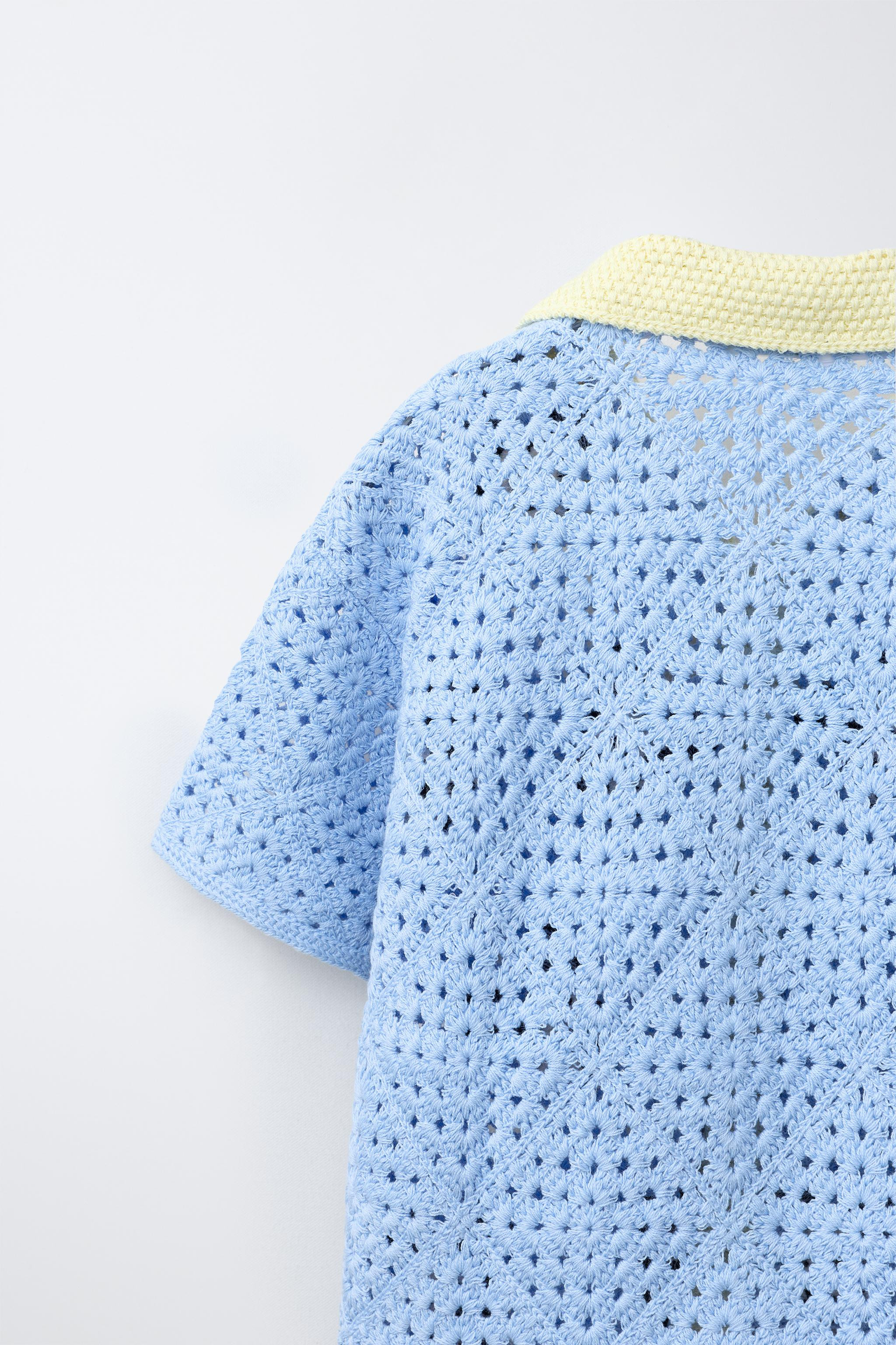 MICKEY MOUSE © DISNEY CROCHET KNIT SHIRT | Zara US