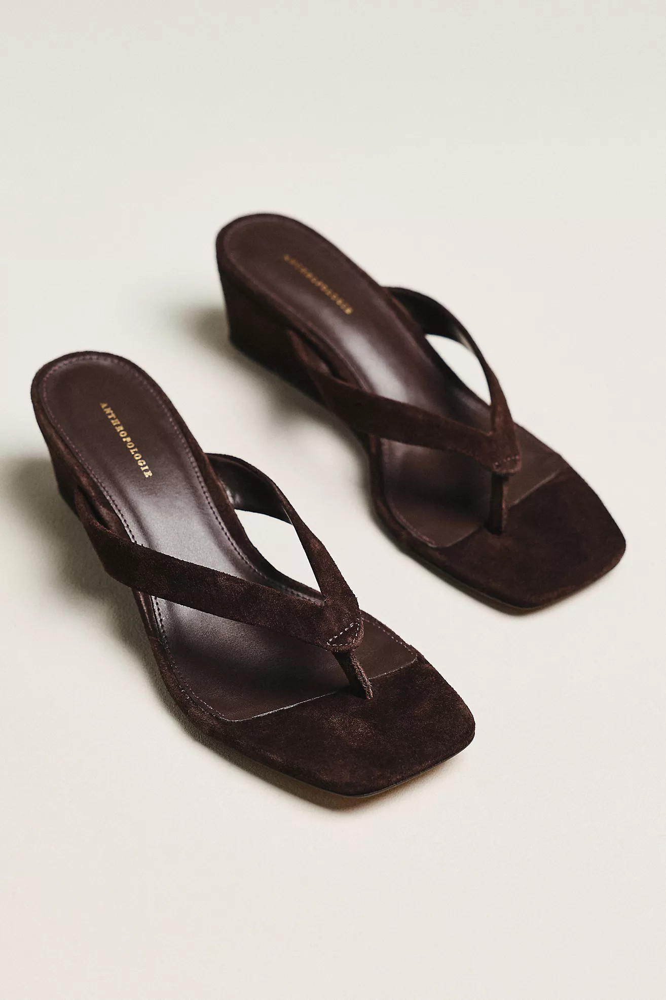 By Anthropologie Wedge Thong Heels | Anthropologie (US)