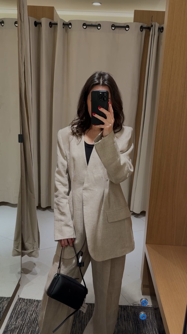 Total linen look by Mango 🖤 Gorgeous beige blazer & trousers from Mango's capsule collection, named 'Selection’. High quality fabrics, minimal clean designs, essential pieces for a capsule wardrobe. Neutral tone & timeless sophistication. Just in love with this suite! 

P.S. I have added more classy beige suits as alternatives. 

Tags: Mango new-ins, Mango new collection, Mango Selection, Mango new arrivals, spring look, spring outfit, casual look, spring fashion, spring style, easy styling, simple everyday look, chic & basic outfit, primavera, effortless, Parisian look, casual outfit, office look, city break look, brunch outfit, linen essentials, capsule wardrobe.

#LTKworkwear #LTKVideo #LTKstyletip