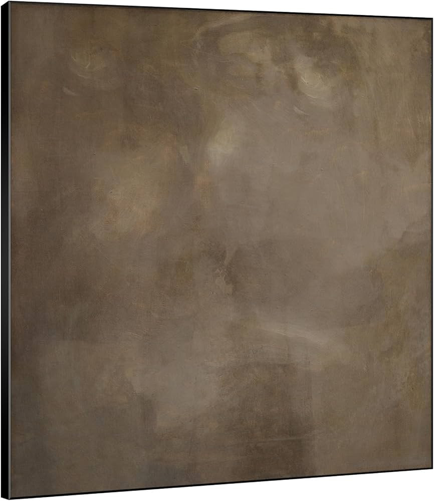 SIGNWIN 72"x72" Extra Large Framed Wall Art Warm Taupe Abstract Print for Home Living Room Bedroo... | Amazon (US)