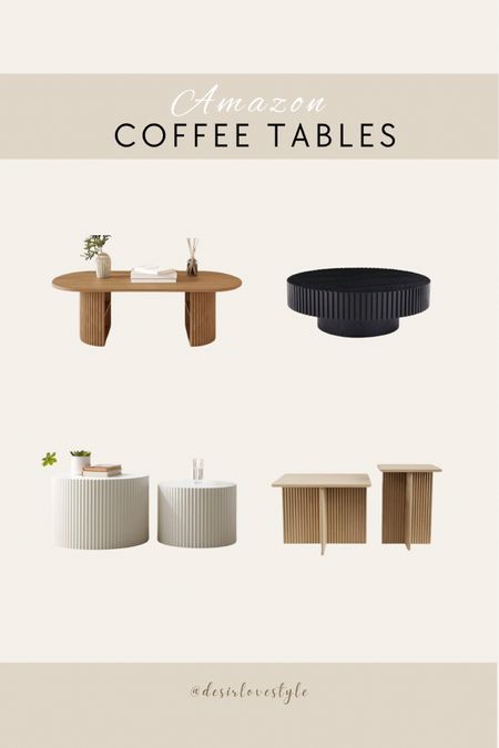 Fluted coffee tables from Amazon

#LTKfamily #LTKSeasonal #LTKhome