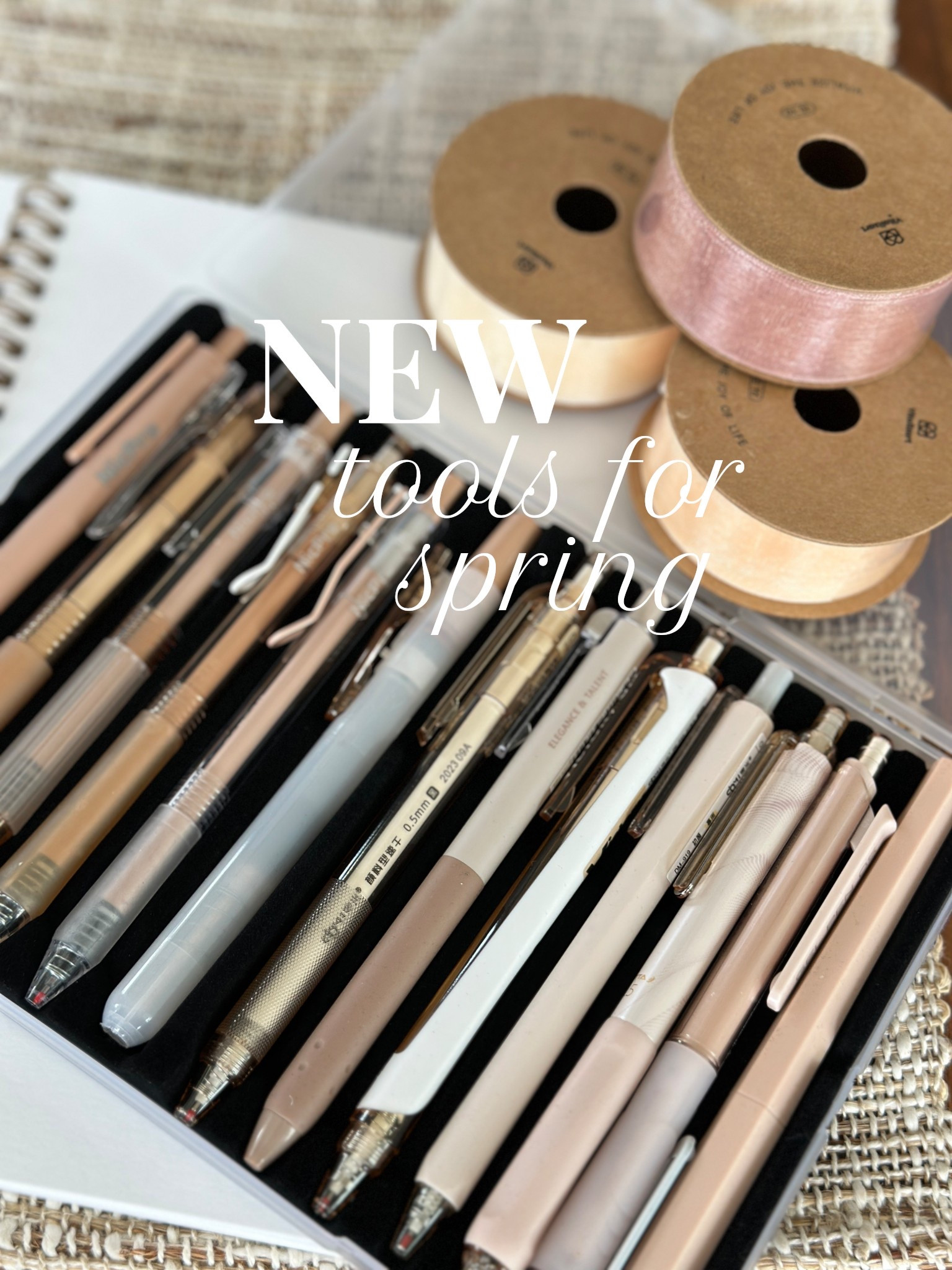 So excited to use my beautiful new pens, ribbons and paints for my spring 💐 
#handmadegifts #bespokegifts #diy #studiosupplies #ltkhome #ltkgifts #journaling