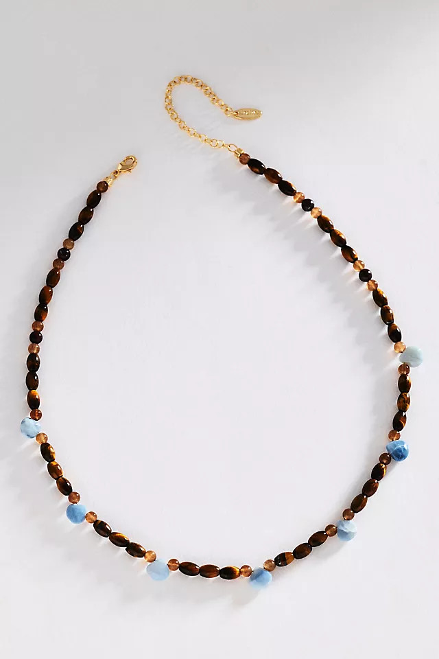 Mixed Beaded Necklace | Anthropologie (US)